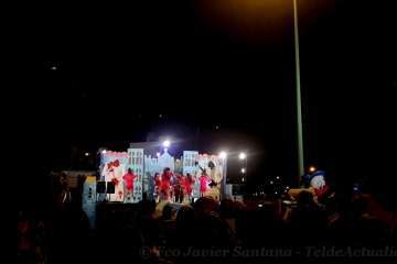 Drag Arush, reinona de las fiestas de Ayatima de Marzagán (Foto Francisco J. Santana)